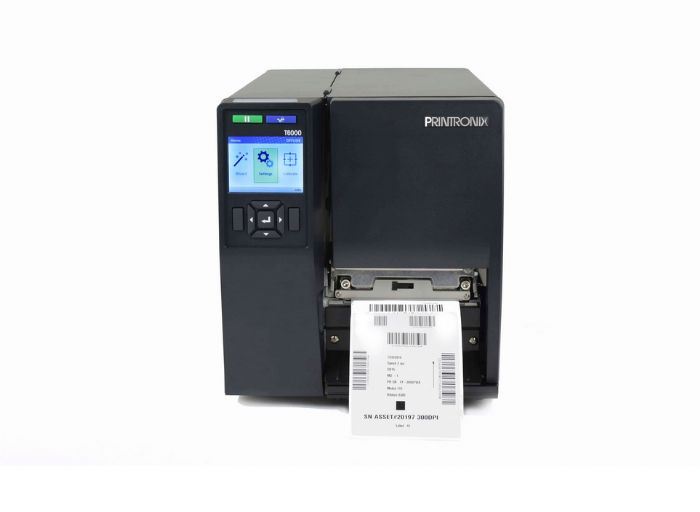 PRINTRONIX AUTO ID T6000e: IMPRESORA TERMICA INDUSTRIAL DE USO RUDO CON RADIOFRECUENCIA DE 6" DE ANCHO Y 300 DPI
